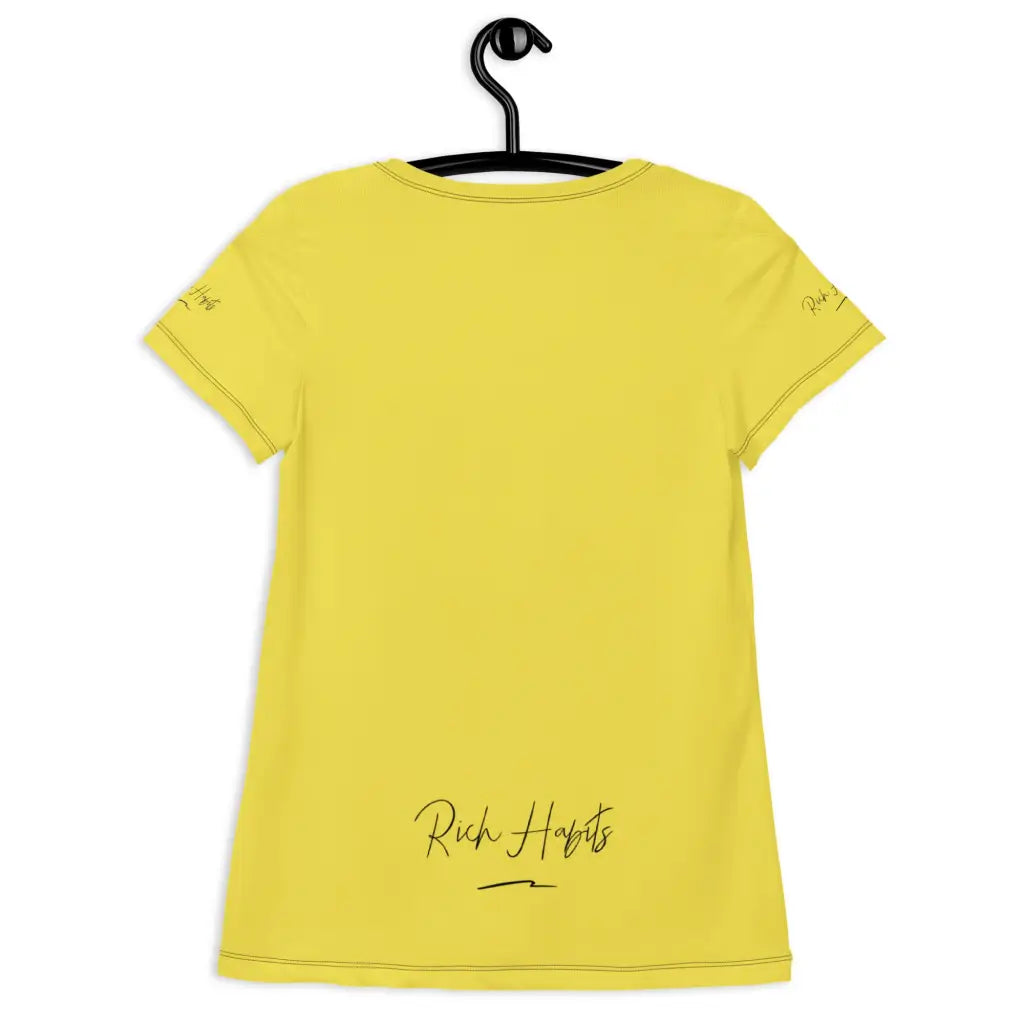 Yellow Women’s Athletic T-shirt