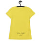 Yellow Women’s Athletic T-shirt