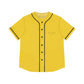 Yellow Women’s Baseball Jersey - M / Black - All Over Prints