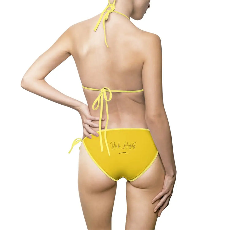 Yellow Women’s Bikini Swimsuit - All Over Prints