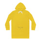 Yellow Women’s Hoodie Dress - 2XL / Seam thread color