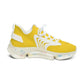 Yellow Women’s Mesh Sneakers - Shoes