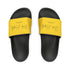 Yellow Youth PU Slide Sandals - Black / Kid’s 13 - Shoes