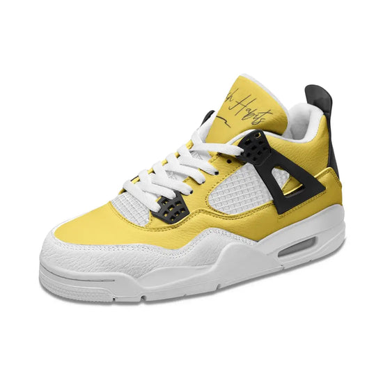 RH4 Yellow/White Fashion Sneakers - 4 Men / 5.5 Women -