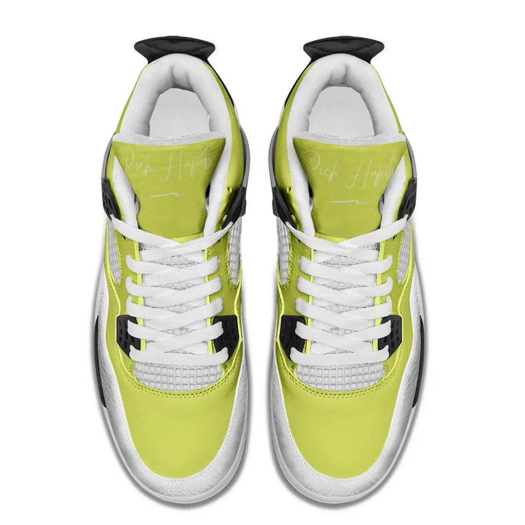 RH4 Yellow/White Fashion Sneakers - Shoes