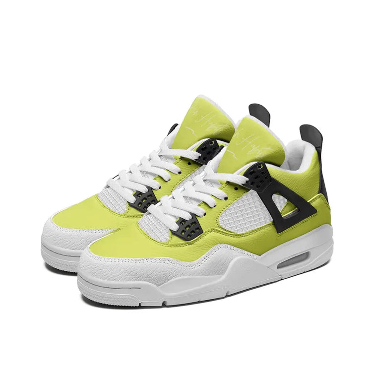 RH4 Yellow/White Fashion Sneakers - Shoes