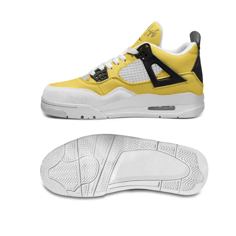 RH4 Yellow/White Fashion Sneakers - Shoes