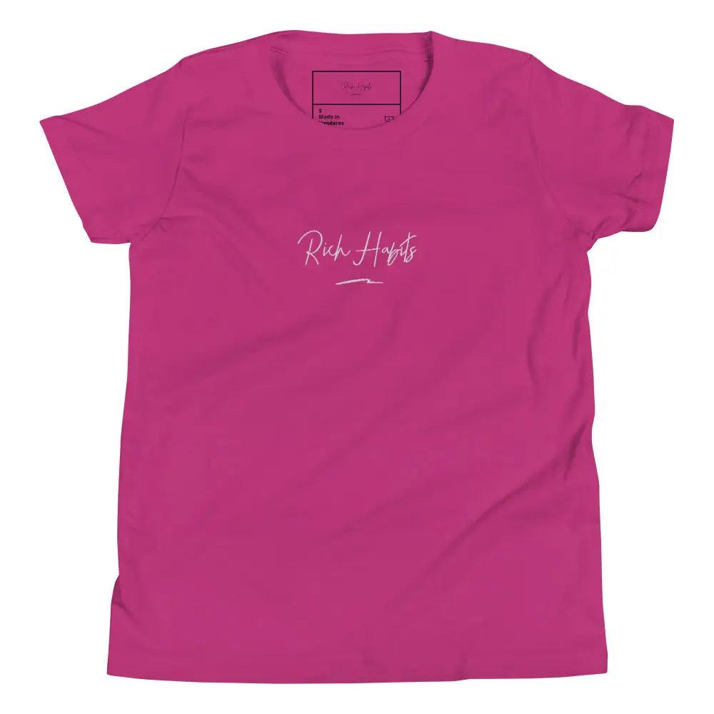 Youth Short Sleeve T-Shirt - Berry / S