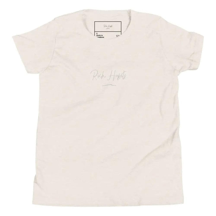 Youth Short Sleeve T-Shirt - Heather Dust / S