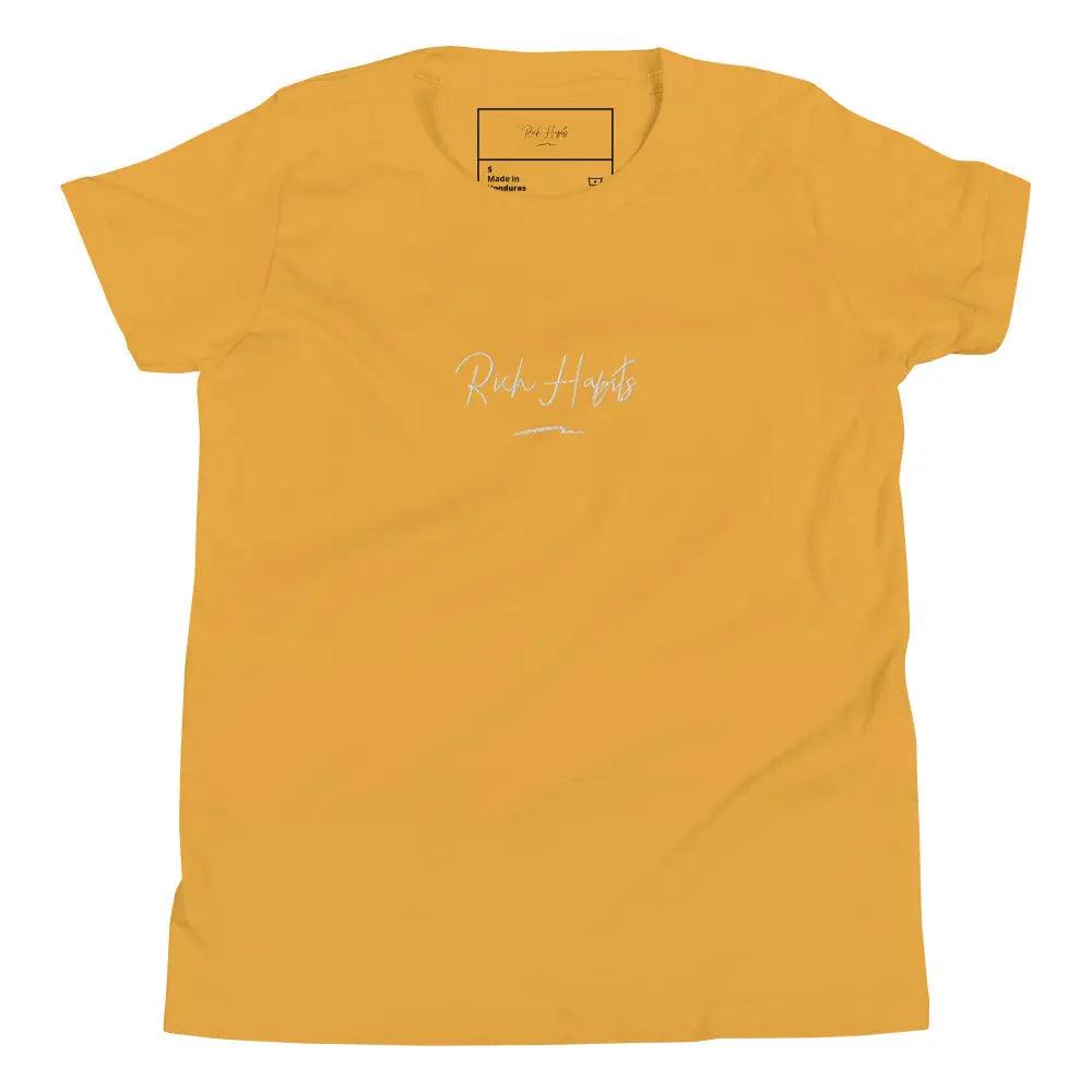 Youth Short Sleeve T-Shirt - Mustard / S