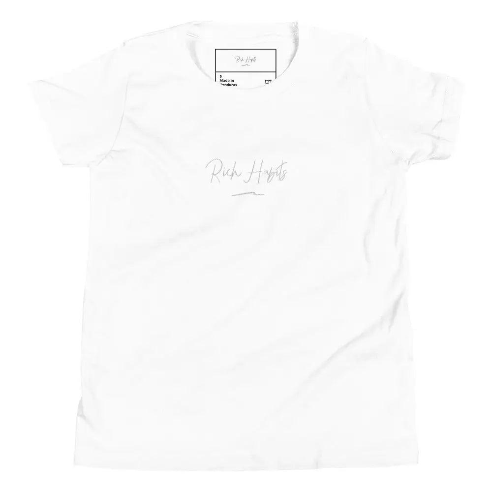 Youth Short Sleeve T-Shirt - White / S