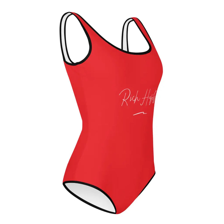 Red Youth Swimsuit